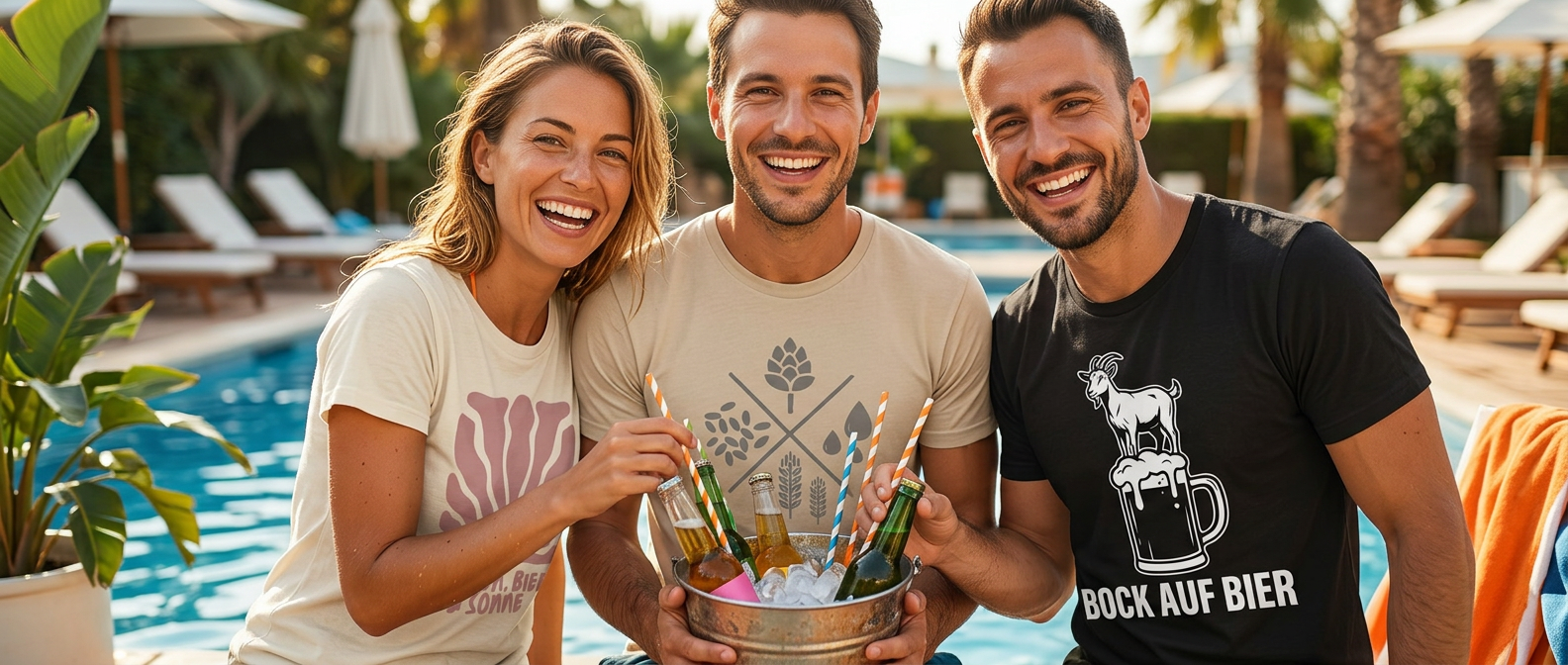 Malle-Sprüche: Die besten Kracher fürs Shirt & die ganze Gruppe