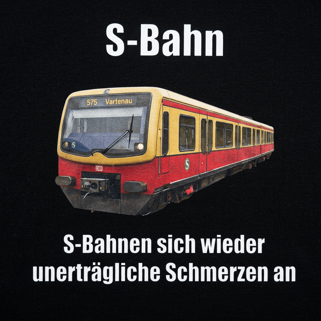 "S-Bahn" - Meme Shirt