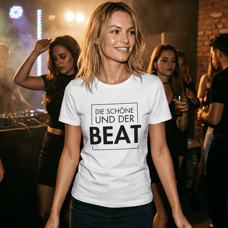 Techno und Festival shirt Schöne und der Beat