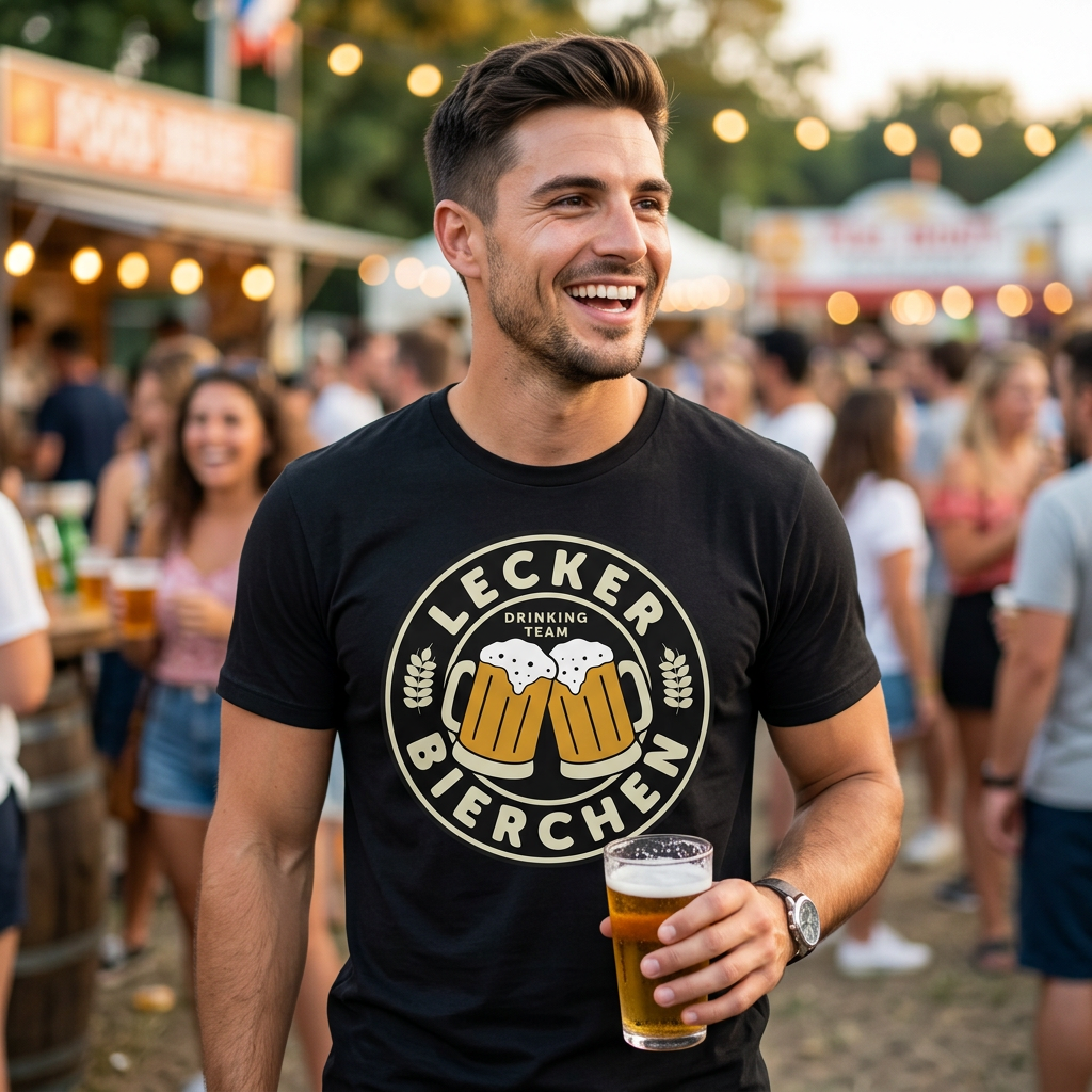 Lecker Bierchen – Saufshirt Mallorca Bier T-Shirt