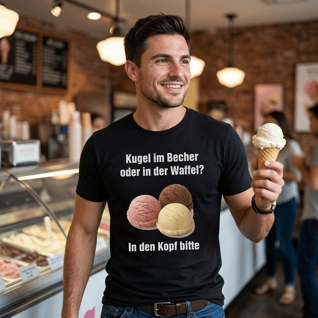 "Eiskugel" - Meme Shirt