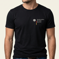 Schwarzes Bier T-Shirt „Bundesinstitut für lecker Bierchen" mit Bundesadler als dezenter Brustprint