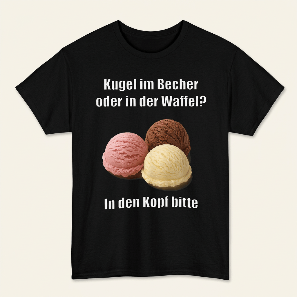 "Eiskugel" - Meme Shirt