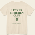 „Lecker Bierchen Club“ Saufshirt, weitere Ansicht – Gruppenshirt mit Member-Rückenprint