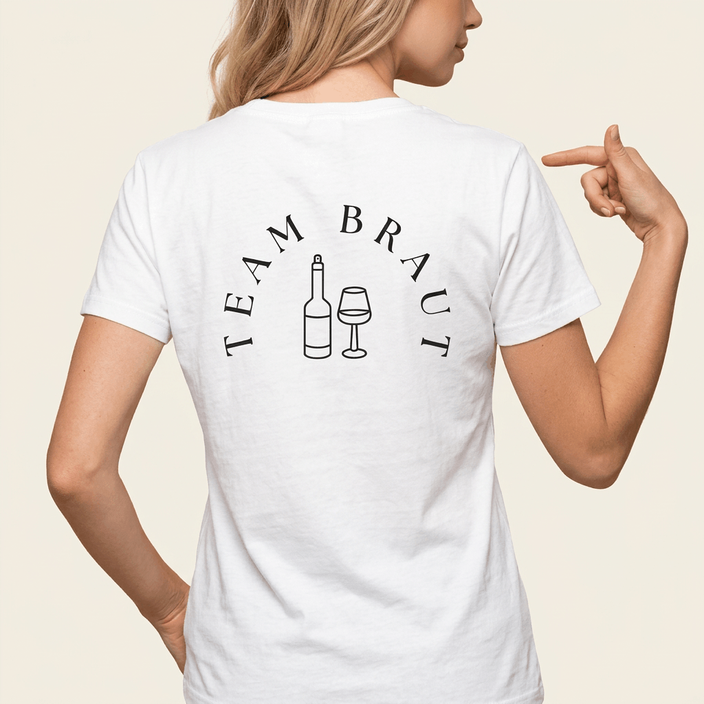 "Team Braut" - JGA Shirt