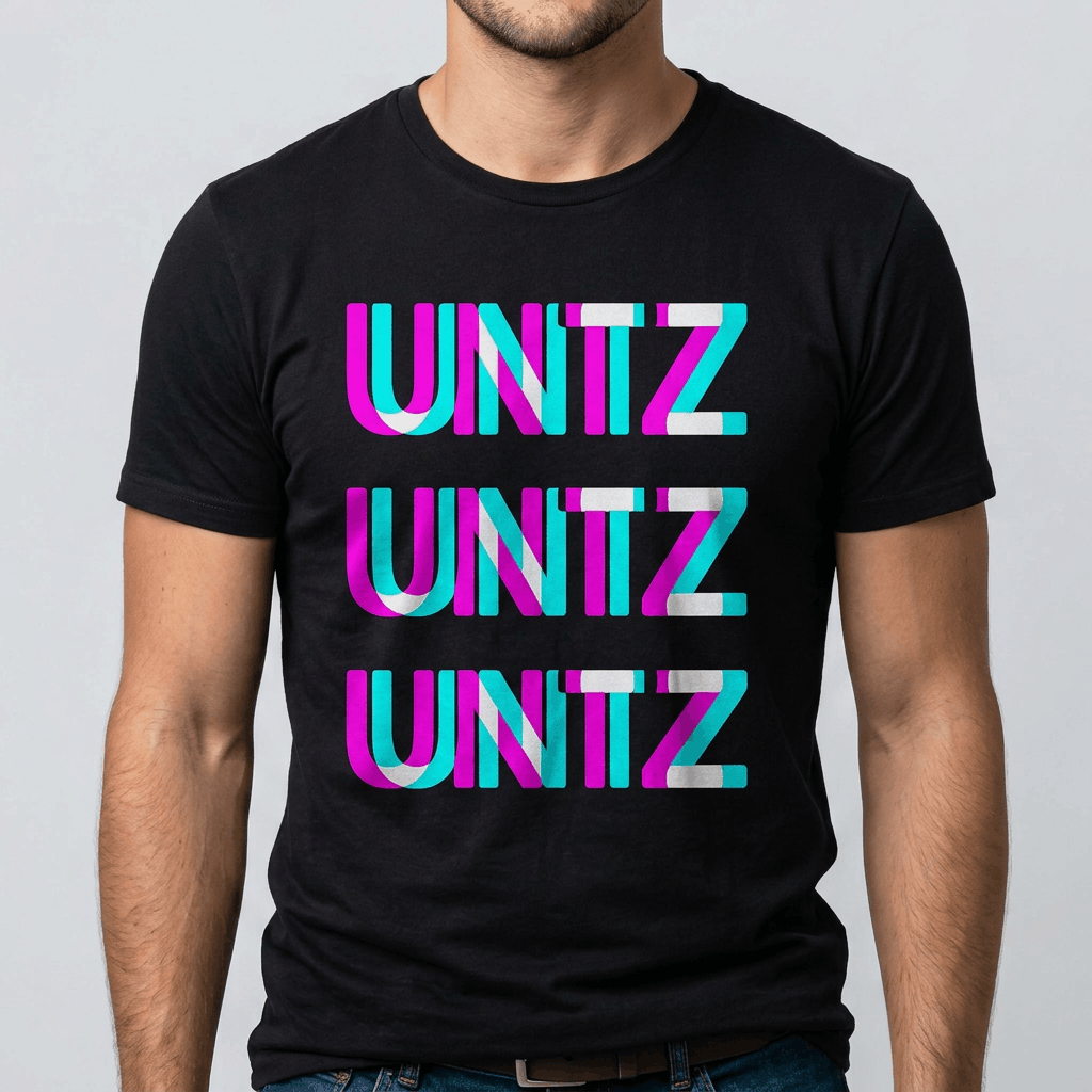 "UNTZ" - Festival & Rave Shirt