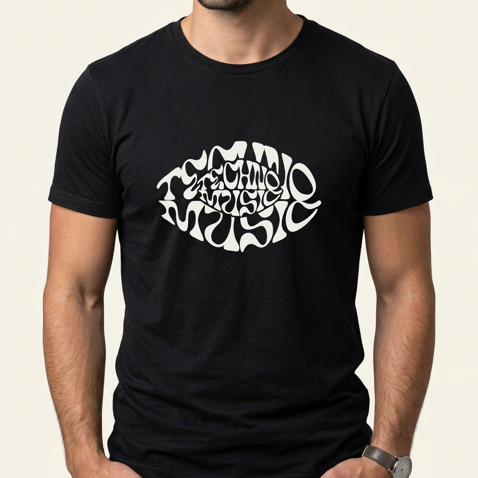 Techno Music – Trippy Rave & Festival T-Shirt