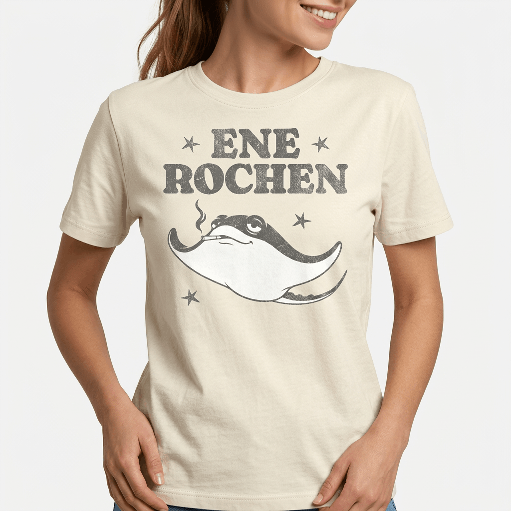 Ene Rochen – Lustiges Meme T-Shirt für Raucher
