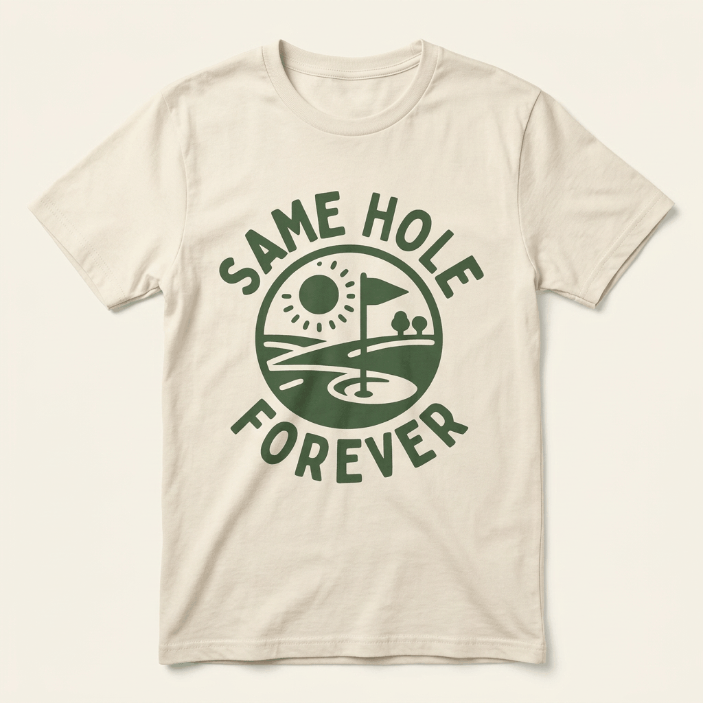 Same Hole Forever – JGA Shirt Herren für den Junggesellenabschied