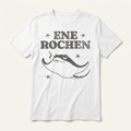 „Ene Rochen“ Meme T-Shirt mit rauchendem Rochen, Produktansicht – lustiges Shirt für Raucher