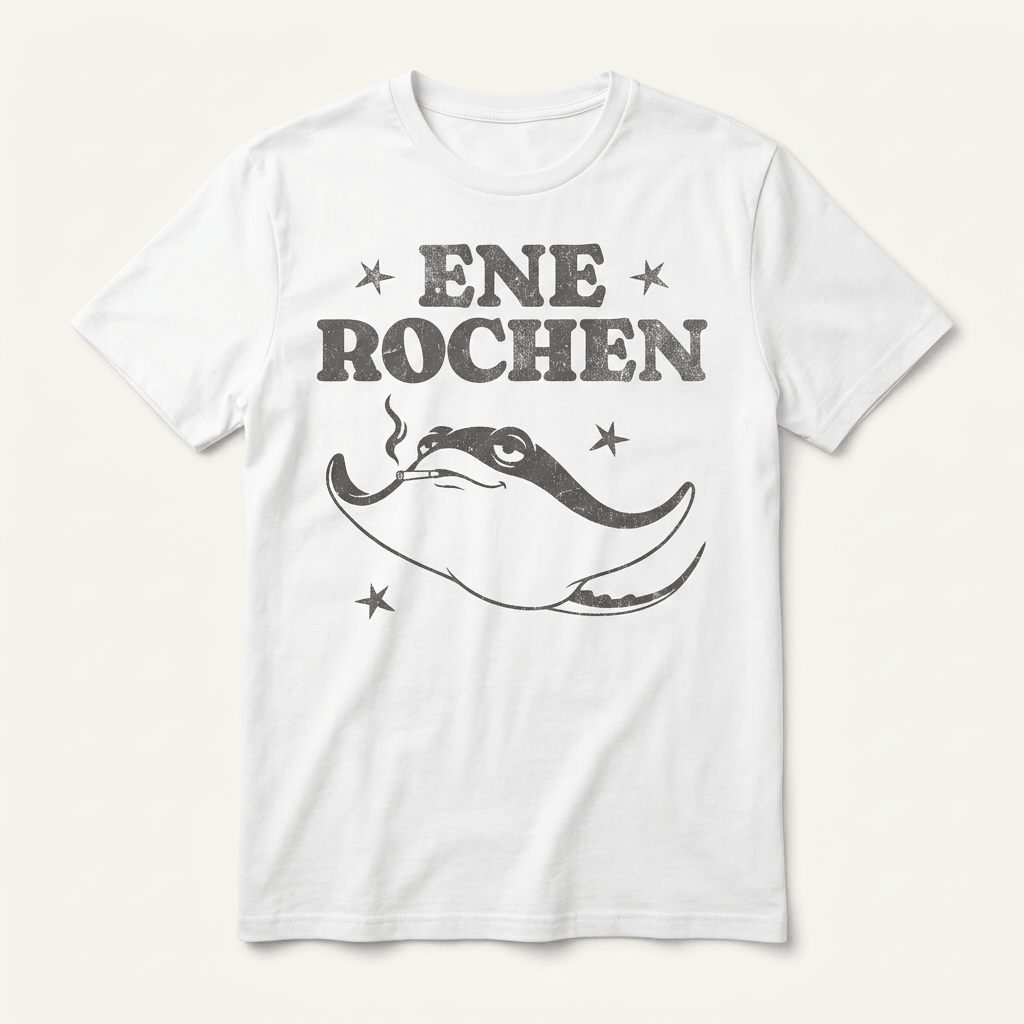 Ene Rochen – Lustiges Meme T-Shirt für Raucher