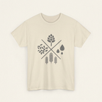 Die heilige Bierfaltigkeit Shirt für Bierfans – Frontprint