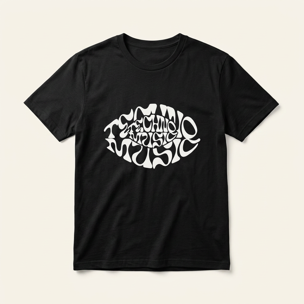 Techno Music – Trippy Rave & Festival T-Shirt