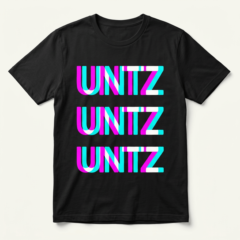 "UNTZ" - Festival & Rave Shirt